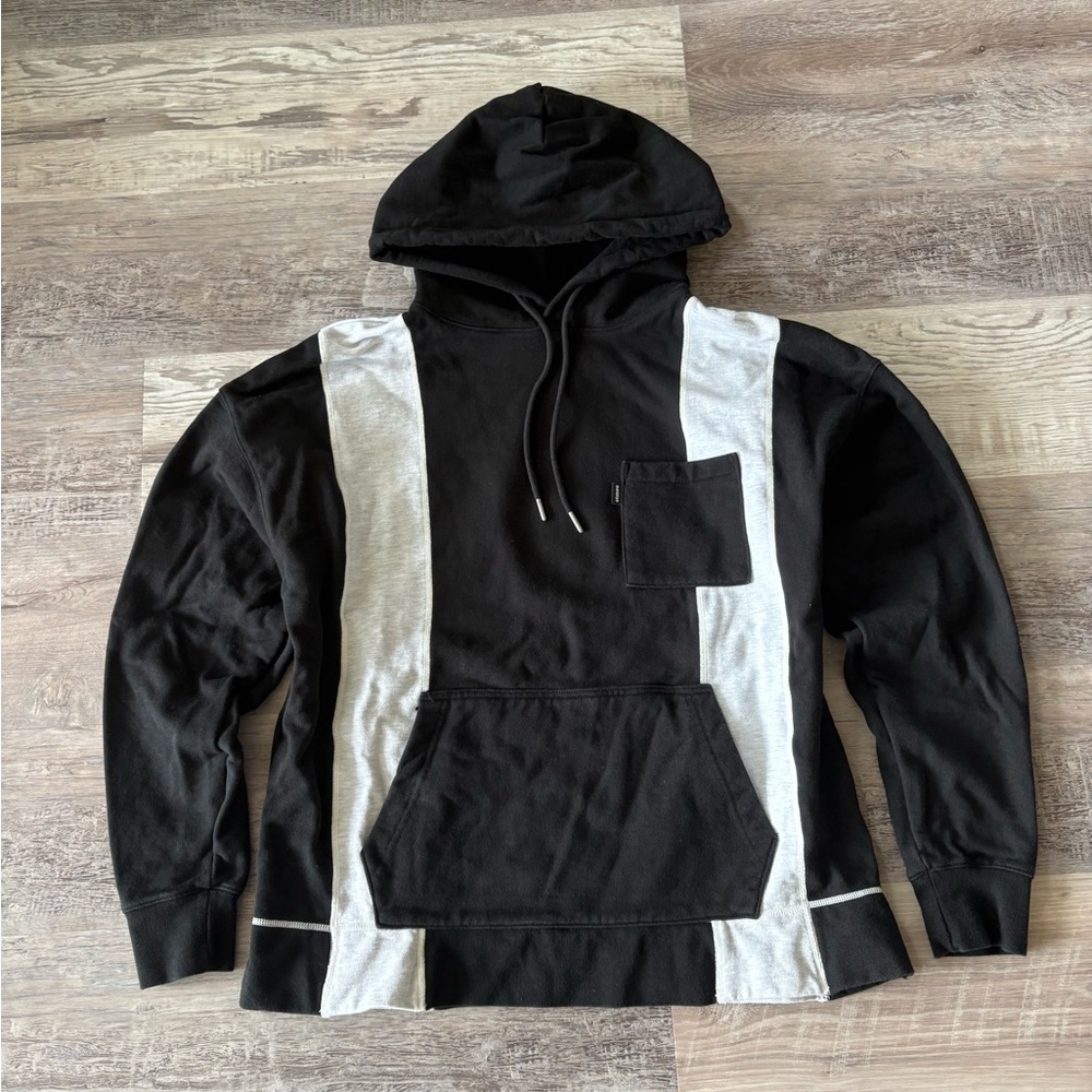 atmos Black and Grey Hoodie
